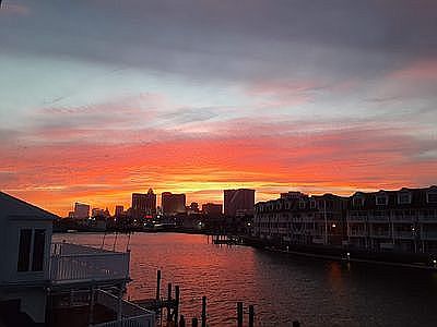 Waterfront with 6 boat slips