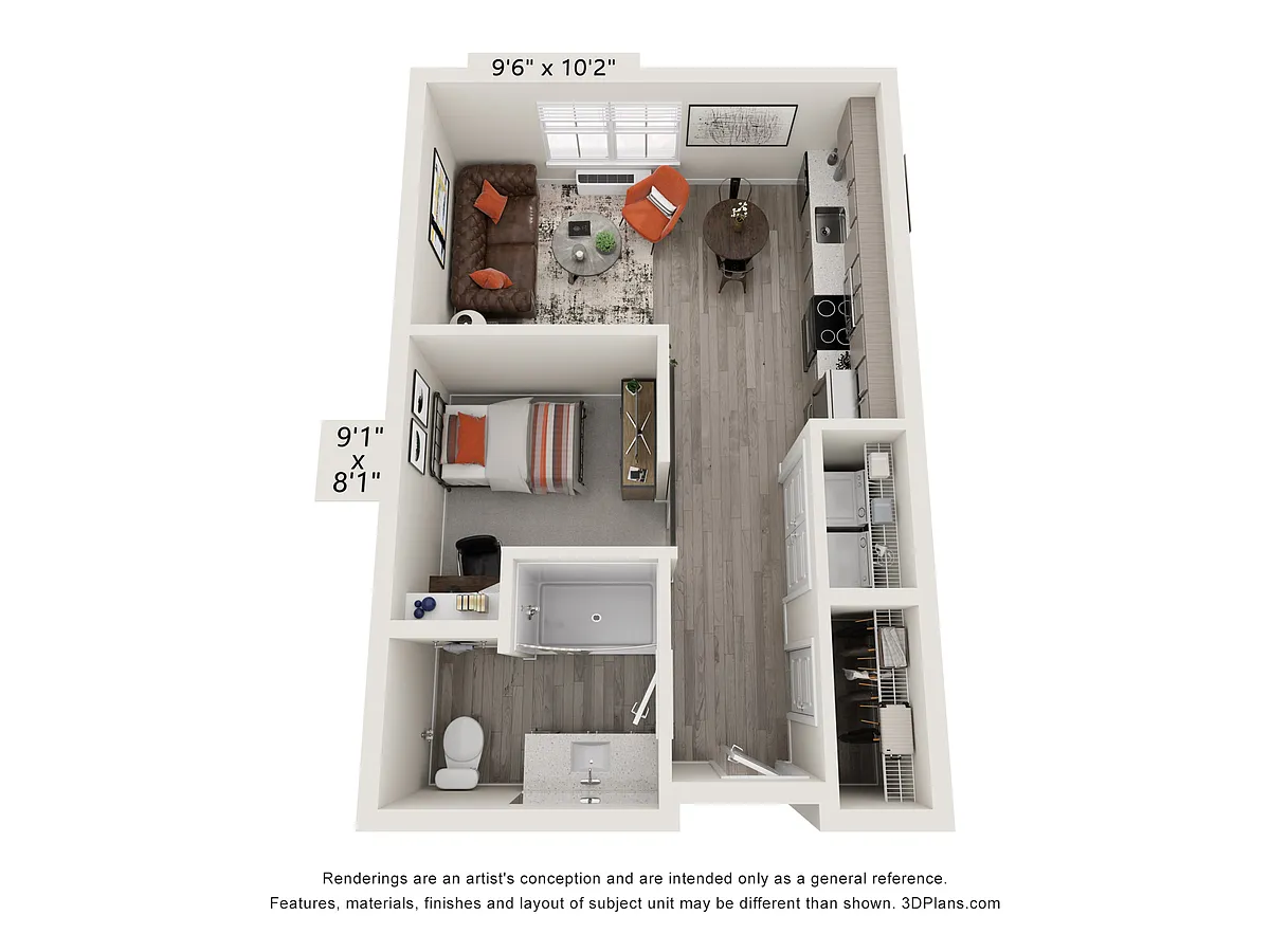 Floor plan The Cottonwood