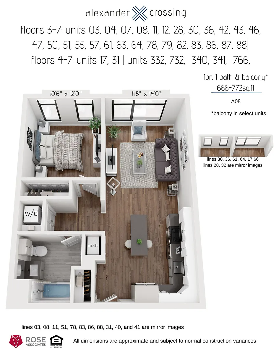 Floor plan A8
