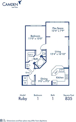Floor plan Ruby