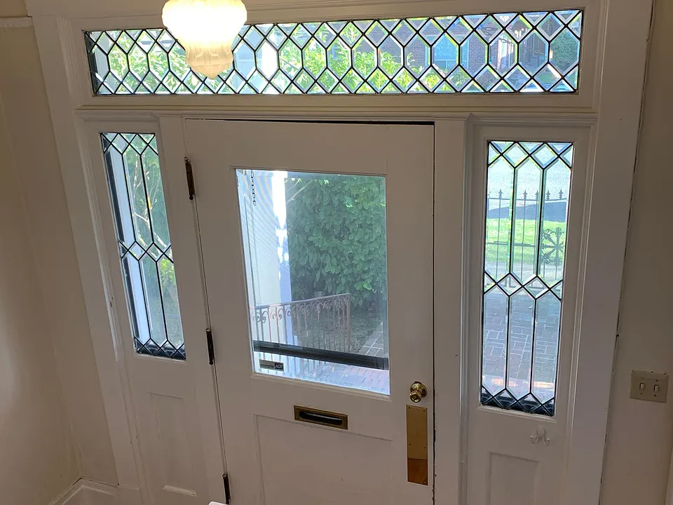 Front door to the unit and there is a back door as well