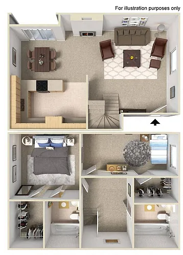Floor plan Mist