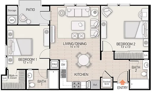 Floor plan Posare - Plan I