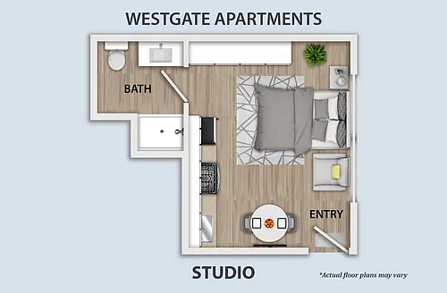 Floor plan Studio