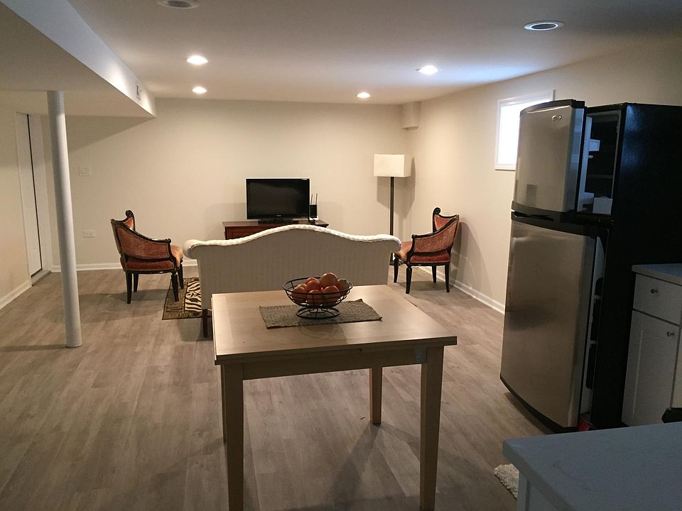 open concept kitchen and living room bedroom