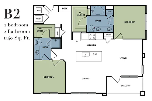 Floor plan B2