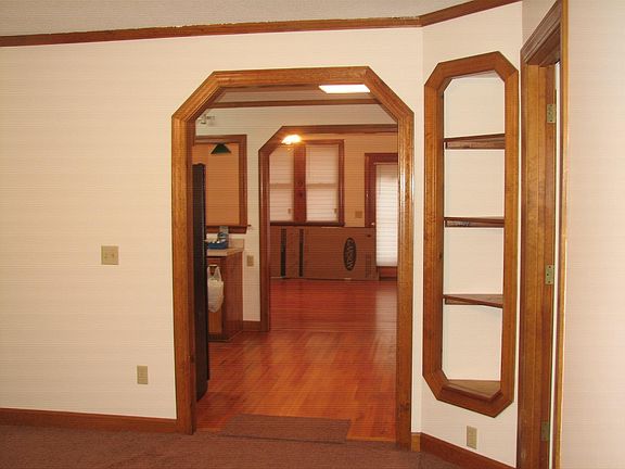 View from the living room back to the dining room