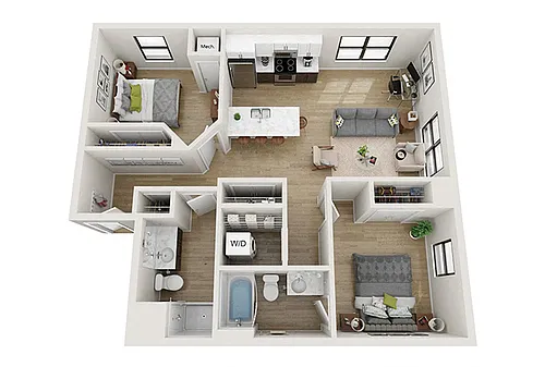 Floor plan Sullivan