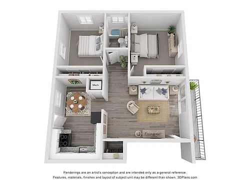 Floor plan Bayou Platinum