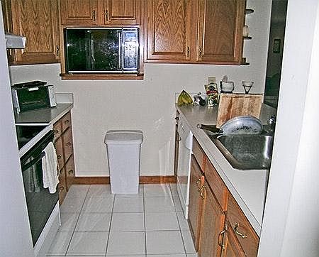 kitchen no micro wave included