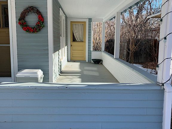 South-facing Side Porch