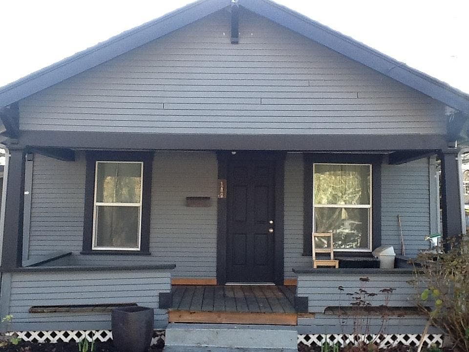 Outside front