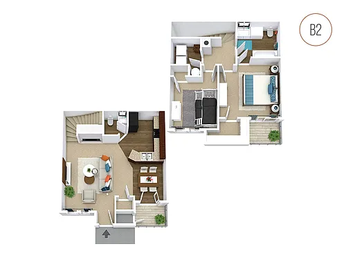 Floor plan B2