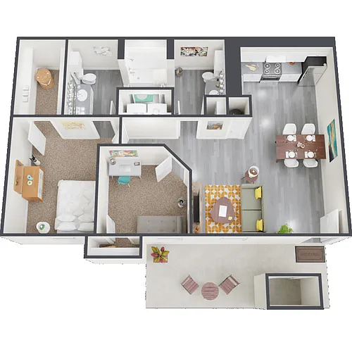 Floor plan B