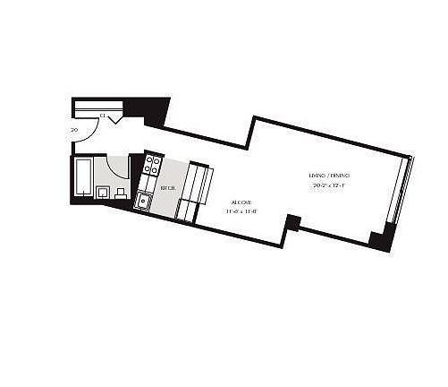 2nd image of 45 Wall St APT 1720