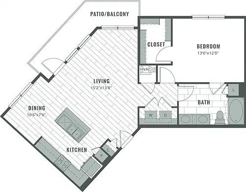 Floor plan A1T