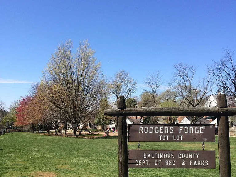 Rodgers Forge Tot Lot Park has just been completely renovated and is Your Great, BIG Backyard!