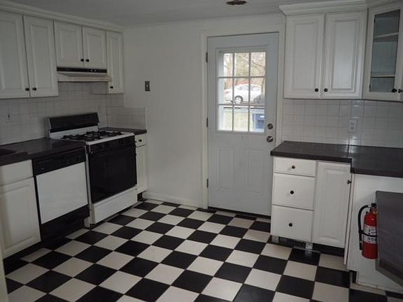 Kitchen and back door