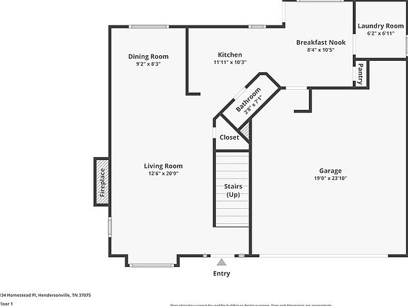 2nd image of 134 Homestead Pl