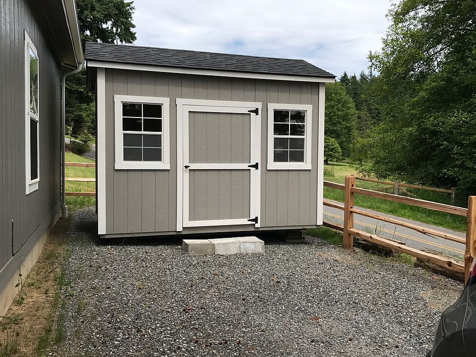 Shed and parking 