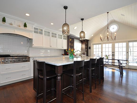 Kitchen and eating area