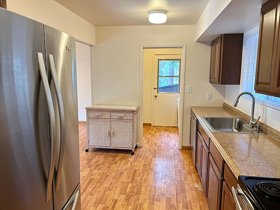 Kitchen view from entryway