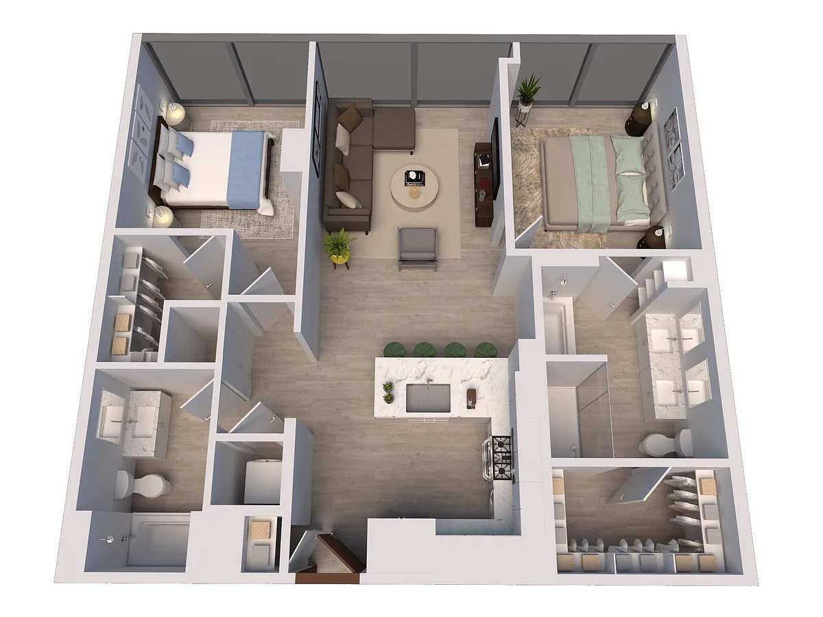 Floor plan B6