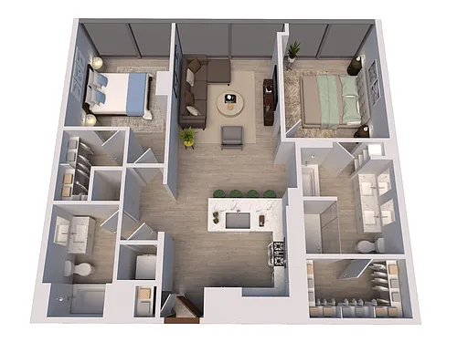 Floor plan B6