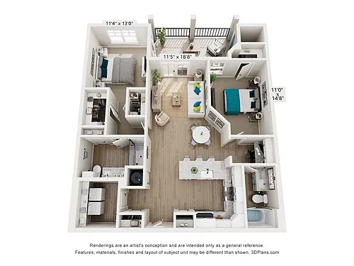 Floor plan The Cove