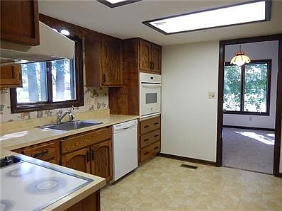 Kitchen and dining room.