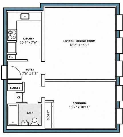 Floor plan Style 01