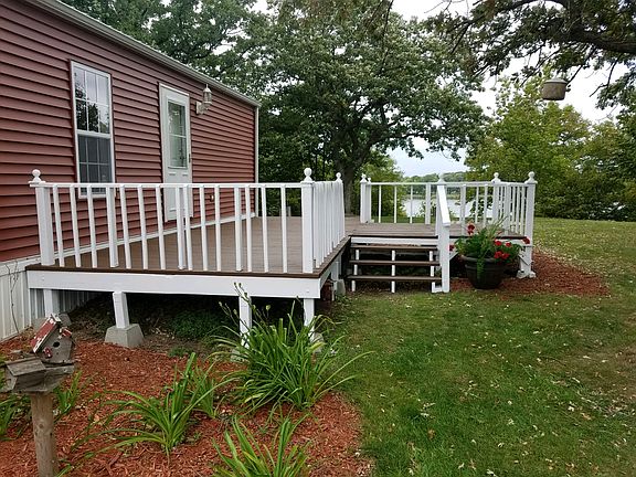 Deck stained 2018