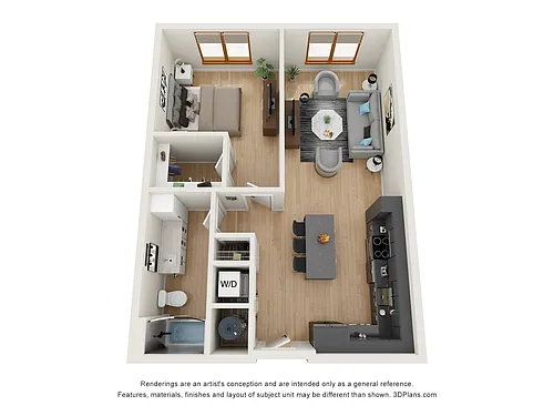 Floor plan Dandridge
