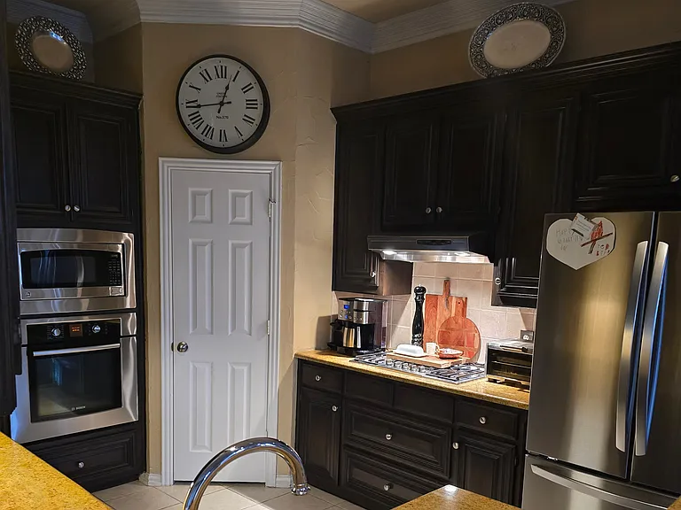 Kitchen at night