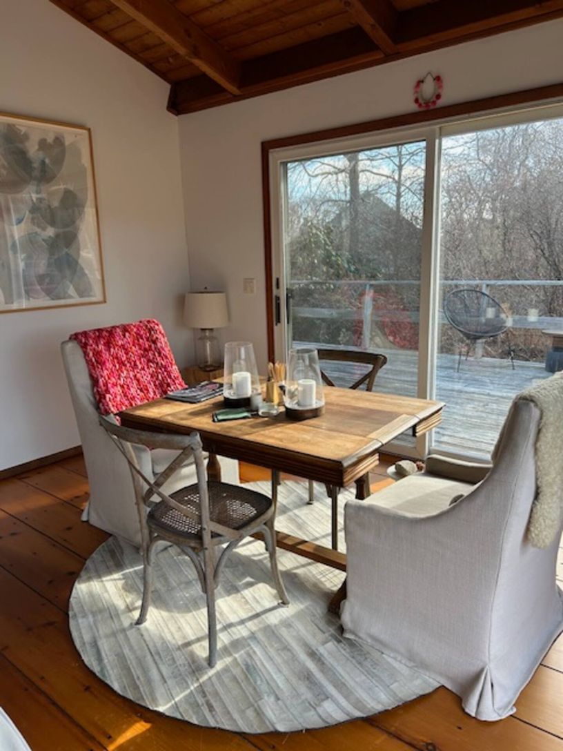 game/dining table in great room