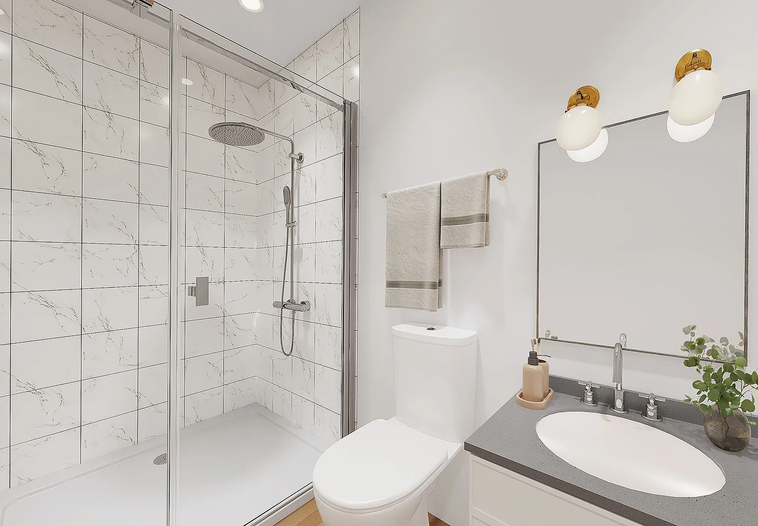 2 bed, 2.5 bath, 1200 sqft, $2,400 — Photo 3