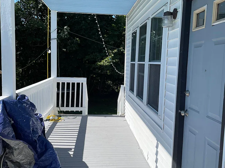 rear porch