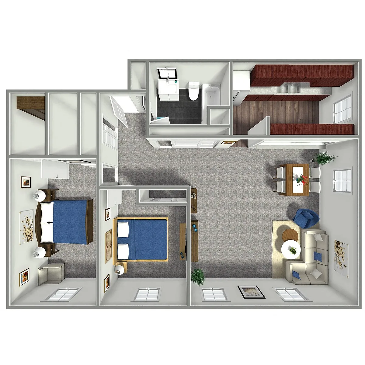 Floor plan The Dodge