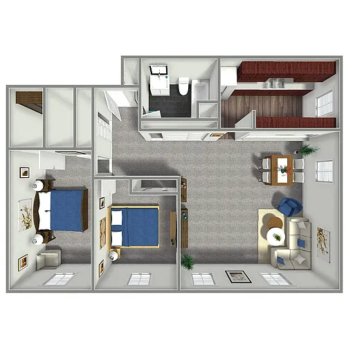 Floor plan The Dodge