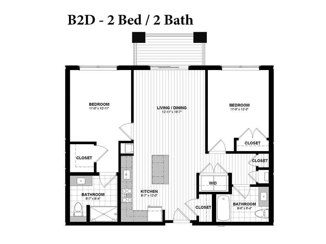 Floor plan B2D