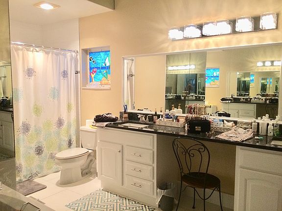 Remodeled master bathroom