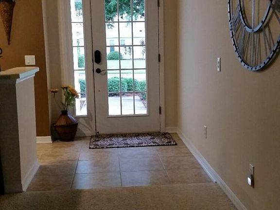 Bright and sunny entrance