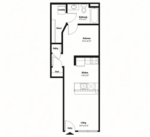 Floor plan E1