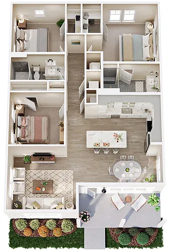 Floor plan 3CT