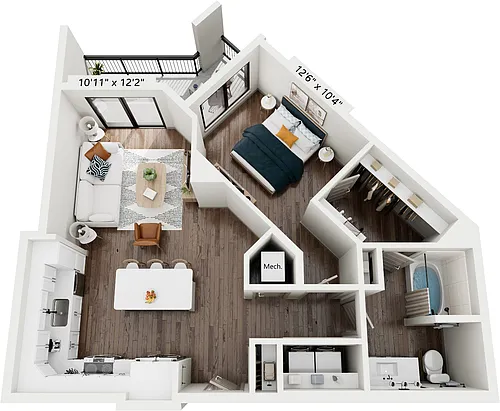 Floor plan A51