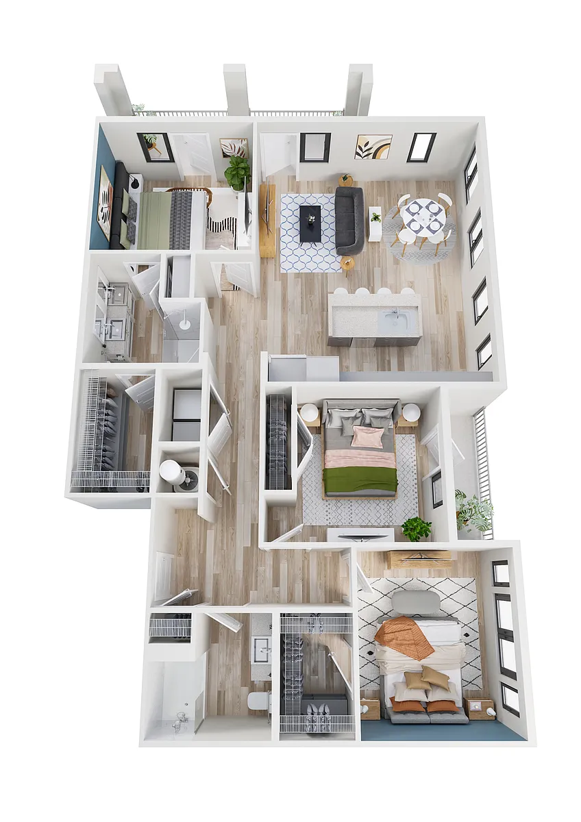 Floor plan C1