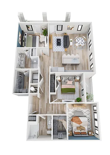 Floor plan C1