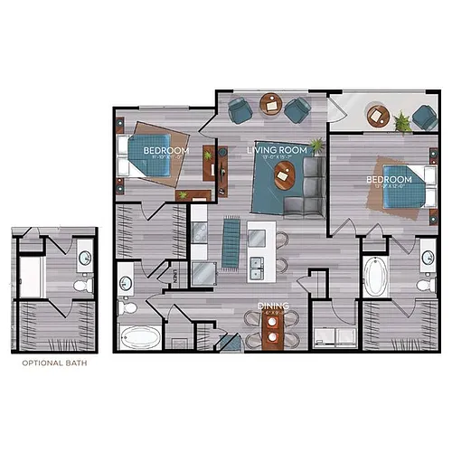 Floor plan B3