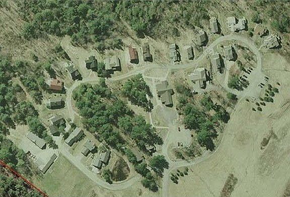 Aerial view of Two Echo