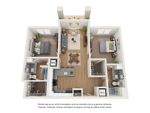 Floor plan Channel - (B5)